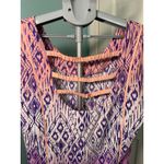 American Eagle Women's  Outfitters Ikat Top‎ Sz large #178 Photo 4