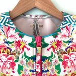 Johnny Was NWT  Locita Surf One Piece Swimsuit Swim Beach XS Floral Photo 3