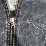 Vintage Just IV Me Gray Studded and Embroidered Dancers Hoodie Black Size M Photo 5