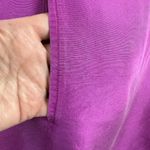 Vtg 90s Galinda Wang Size M Dress Silk Womens Fuchsia Pink Sleeveless Ruffle Hem Size M Photo 4