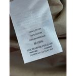 J.Crew  Tan Utility Button Front Shirt Long Sleeve 100% Cotton Size 4 Photo 5