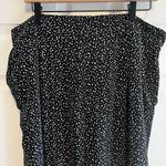 Forever 21 Black Polka Dot Wide Leg Dress Pants 2X Photo 5