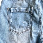 Stradivarius  Distressed Mom‎ Jeans High Waist Ripped Denim Light Wash Size 02 Photo 12