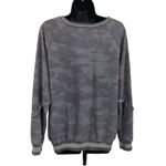 Democracy ✨ Ruffle Sleeve Camo Print Sweatshirt✨ Photo 4