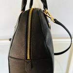 Michael Kors MICHAEL Black Saffiano Dome Emmy Satchel Handbag MK Photo 3