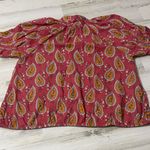 Livro Paisley Print Top Size Large Photo 6