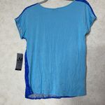 Jonathan Martin  blue chevron blouse new w tags Photo 2