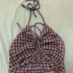 Gingham set Brown Photo 0