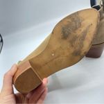 Rebecca Minkoff  Tan Suede Leather Studded D’orsay Ankle Boots Womens 6 Booties Photo 11