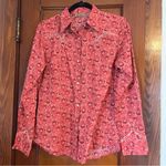 Wrangler Pink/ Red Floral Western Shirt Photo 0