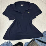 Lacoste Vintage  Dark Blue Polo Shirt Photo 0