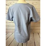 FIGS Scrub Shirt Casma Top Short Sleeve Nursing NWT Blue 2318 Breathable Medium Photo 2
