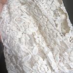 Boho Lace Crochet Vest Top White Photo 4