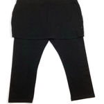 Calvin Klein  Performance Black Athletic Skirted Capri Leggings XL NEW! Photo 0