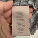 Philosophy Gray Long Sleeve Ribbed Knit Sweater Top Square Neck Marled Y2K Sz M Photo 7