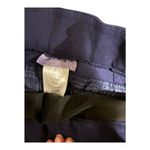 Karen Scott Navy Blue Cropped Pants Size S Photo 3