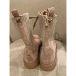 Circus by Sam Edelman Sam Edelman Lydell Combat Boot Sesame Suede Beige, S87 Photo 7