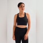 Girlfriend Collective  Black Paloma Racerback Bra Photo 2