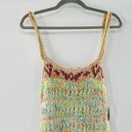 Free People NEW  Palmetto Cotton Blend Candied Dream Knit Tank Top Sz Extra Small Photo 7