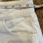 SER.O.YA White Cropped Denim Pants NWOT Size 12 Raw Hem 4 pocket design sample Photo 3