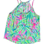 Lilly Pulitzer Lacy Tank In Multi Surf Gypsy Sleeveless Green Pink sz MEDIUM Photo 0