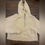 Lululemon  Scuba Oversized Half Zip Hoodie XS Small Trench Tan Beige Sweatshirt Photo 0