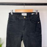 frame denim Frame Le High Straight Straight Leg Fringe Jeans Size 24 Photo 2