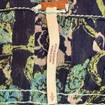 Free People Bohemian See it through Maxi Dress Twilight Floral Small Retro 70s Photo 12