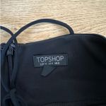 Topshop  - Strapless Lace Mini Dress in Black Photo 2