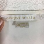 Cooper and Ella  ivory ruffle sleeve blouse Photo 4