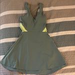 Lululemon V-Neck Racerback Tennis Dress 6 Rip Tide Faded Zap Rip Tide Photo 5