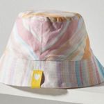 Anthropologie Kerri Rosenthal Mirage Colorful Pastel Bucket Hat Photo 0