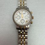 Michael Kors Silver and gold watch. Good condition. Needs new battery. Photo 2