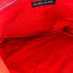 Franco Sarto  red leather shoulder bag Photo 3