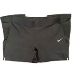 Nike Pro | Black Leggings Crop Long Bike Shorts With Pocket Size Small Photo 2