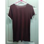 Harry Potter  Juniors Size XL T-Shirt Dark Red Symbols Short Sleeve Graphic Tee Photo 2