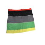 Lemlem NEW  multicolor striped mini skirt sz Large Photo 2