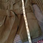 Vince  olive green belted utility jacket Photo 7