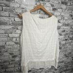 EUC J.Jill White Sleeveless Women's Top Size 2X Photo 6