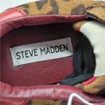 Steve Madden Benett Womens Sneakers Sz 7M Leopard Print Lace Up Low Top Gum Sole Photo 7