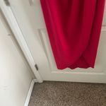 BHLDN  Chic Pink Off-Shoulder Midi Dress with Slit Photo 4