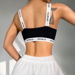 SheIn Wrap Style Sports Bra Photo 1