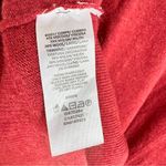 Loft  Burnt Red Puff Shoulder Crew neck Sweater sz XS Photo 4