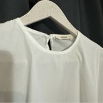 CELINE Authentic Elegant Phoebe Philo Poplin White Blouse Photo 10