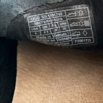 UGG  Women's Adley Perforated Slip-On Sneaker Size 8 Suede Black and Tan Preppy Photo 8