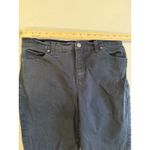 Gloria Vanderbilt  Amanda Pants Womens 10 Black Straight Mid Rise Stretch Travel Photo 3