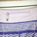 Lululemon  Run Speed Short Size 6 Classic Stripe Iris Flower Pretty Purple Photo 3