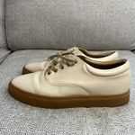 Nisolo Everyday Leather Sneaker with Vibram‎ Sole in Beige Neutral Tan Size 11 Photo 4