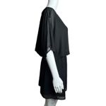 Narcisa Lang Dress Black Womens Medium Lost April Open Back Neutral Whimsygoth Photo 1