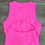 Beach Riot Olina Waffle Romper Mini Dress With Shorts Summer Strawberry Pink XS Photo 6